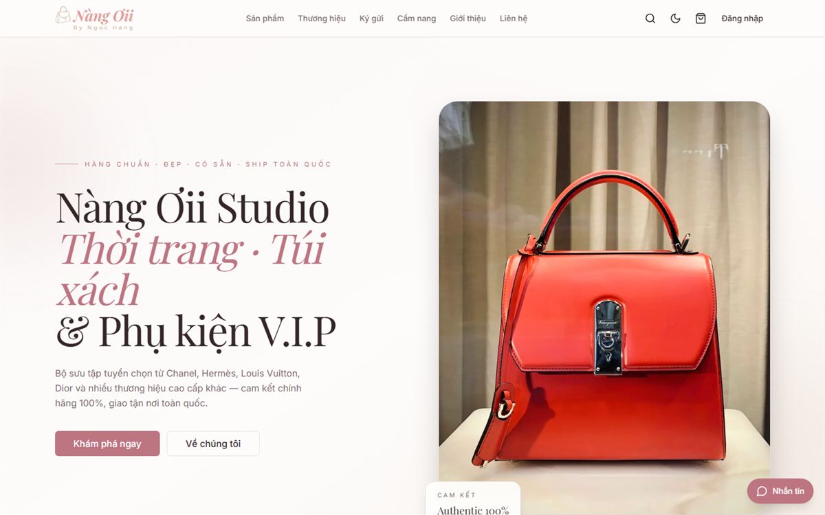 Nàng Oii — luxury consignment